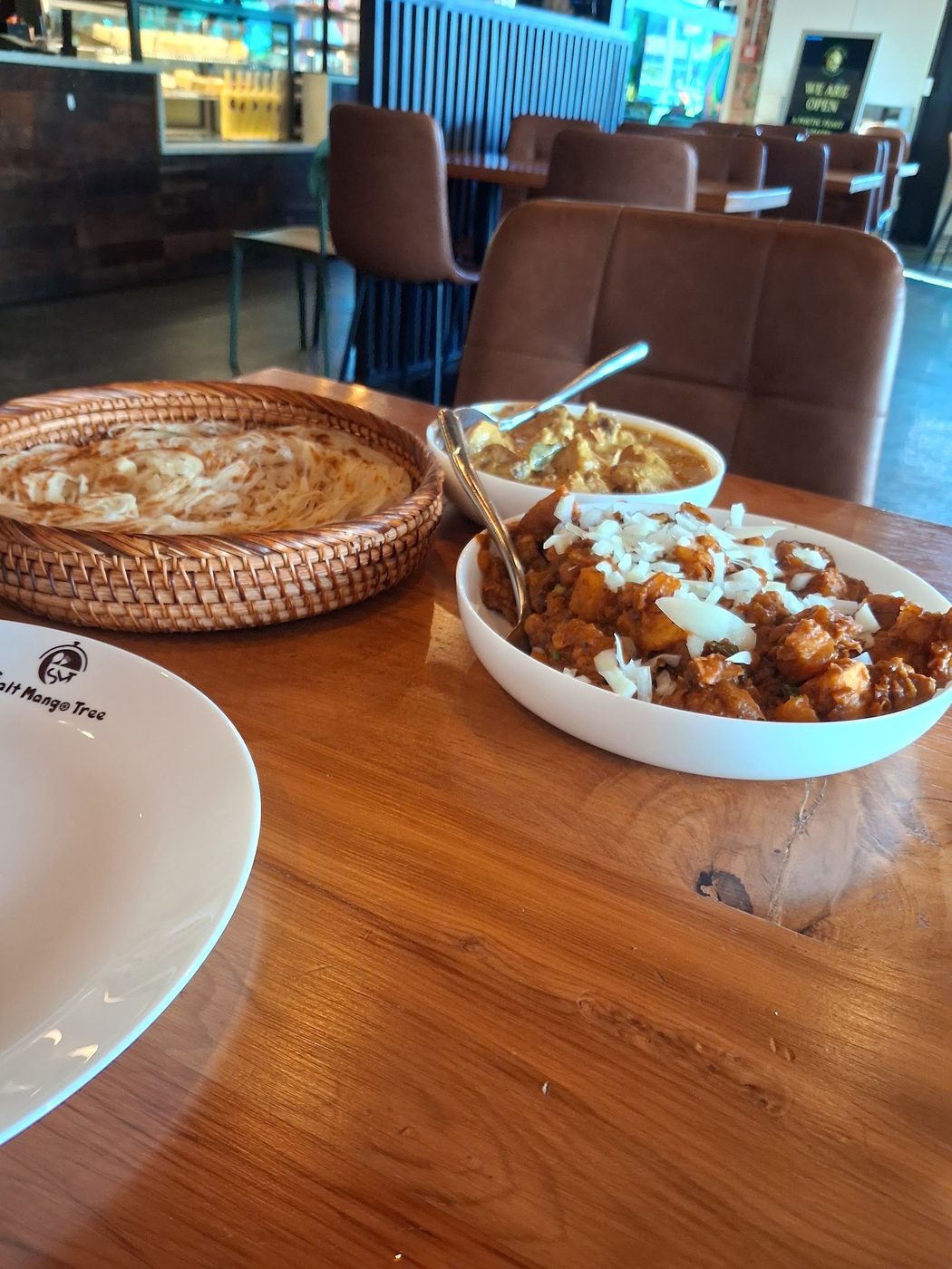 A real customer photograph from the restaurant